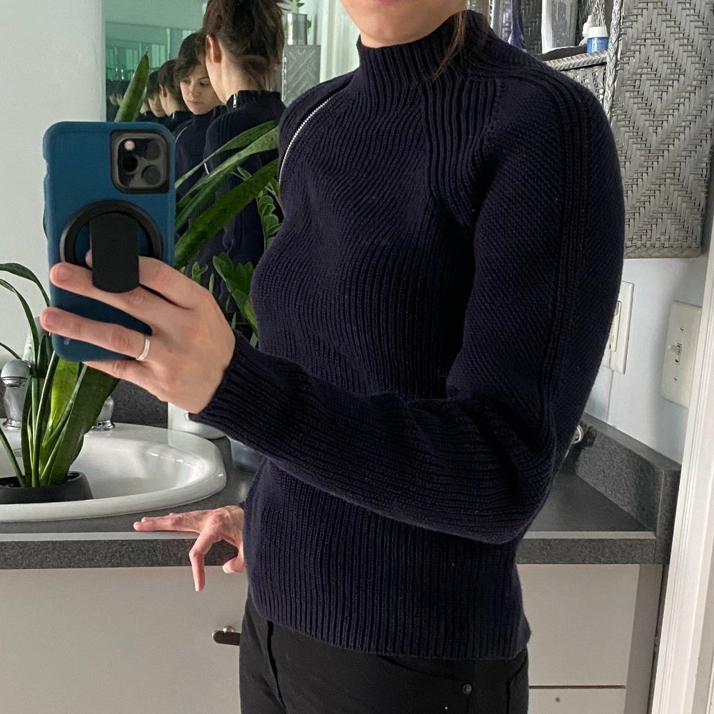 Everlane Fisherman Cotton Zip Pullover